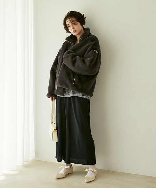 FREAK'S STORE(フリークスストア)の「TATRAS/タトラス BARBRA<別注カラーあり>/バルブラ/LCKA0038033588(その他アウター・レディース・ベージュ/ブラウン/グレー/ライトグレー/チャコール/ブラック・2/1)」の10枚目の写真