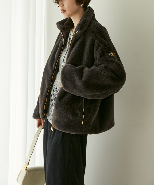 FREAK'S STORE(フリークスストア)の「TATRAS/タトラス BARBRA<別注カラーあり>/バルブラ/LCKA0038033588(その他アウター・レディース・ベージュ/ブラウン/グレー/ライトグレー/チャコール/ブラック・2/1)」の12枚目の写真