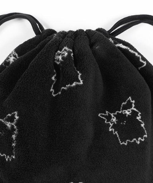 FANCY CLUB(ファンシークラブ)の「A'GEM/9 × .kom 『FANCY CLUB/ファンシークラブ』Zzz DUSTY SALON PAJAMA GYM SACK/サロンパジャマジムサック(バックパック/リュック・レディース・ブルー/ブラック・FREE)」の13枚目の写真