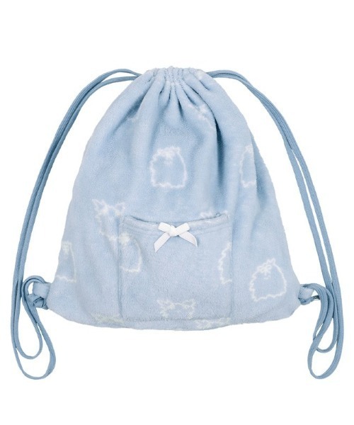 FANCY CLUB(ファンシークラブ)の「A'GEM/9 × .kom 『FANCY CLUB/ファンシークラブ』Zzz DUSTY SALON PAJAMA GYM SACK/サロンパジャマジムサック(バックパック/リュック・レディース・ブルー/ブラック・FREE)」の19枚目の写真