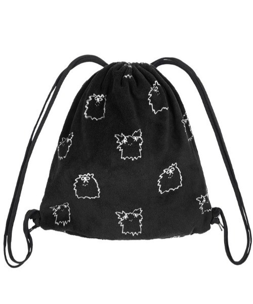FANCY CLUB(ファンシークラブ)の「A'GEM/9 × .kom 『FANCY CLUB/ファンシークラブ』Zzz DUSTY SALON PAJAMA GYM SACK/サロンパジャマジムサック(バックパック/リュック・レディース・ブルー/ブラック・FREE)」の12枚目の写真