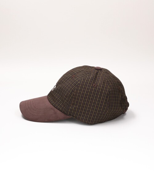 BACK NUMBER(バックナンバー)の「チェック柄キャップ(キャップ・メンズ・ブラック系1/ダークブラウン系1・99)」の12枚目の写真