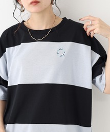 太ボーダーTシャツ 半袖