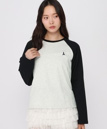 ALAND | 【UNISEX】ALAND/Aロゴラグランロングスリーブ(Tシャツ/カットソー)