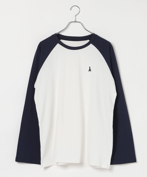 ALAND(エーランド)の「【UNISEX】ALAND/Aロゴラグランロングスリーブ(Tシャツ/カットソー・レディース・ネイビー/ブラック・SMALL/LARGE)」の20枚目の写真