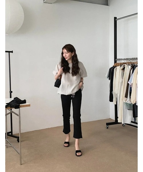 BLoomMe(ブルームミー)の「バルーンシルエットボリュームスリーブブラウス(シャツ/ブラウス・レディース・オフホワイト/ライトグレー・M)」の17枚目の写真