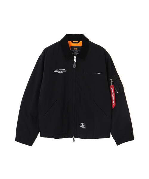 Alpha Industries(アルファインダストリーズ)の「Alpha Industries/アルファ インダストリーズ/BUTLER RELAXED FIT WORK JACKET/バトラーリラックスフィット ワークジャケット(ブルゾン・メンズ・ブラウン/ブラック・L/M/XL/S)」の1枚目の写真