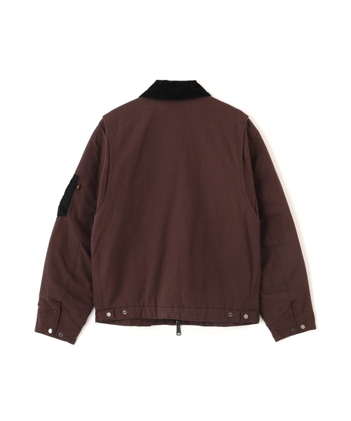 Alpha Industries(アルファインダストリーズ)の「Alpha Industries/アルファ インダストリーズ/BUTLER RELAXED FIT WORK JACKET/バトラーリラックスフィット ワークジャケット(ブルゾン・メンズ・ブラウン/ブラック・L/M/XL/S)」の13枚目の写真