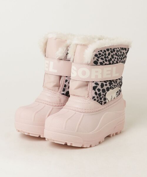 SOREL(ソレル)の「SOREL/ キッズ/ リトルキッズスノーコマンダー /ソレル(ブーツ・キッズ・ピンク系その他/ピンク/レッド/ブラック・20.5cm/21.0cm/16.0cm/19.5cm/17.0cm/18.0cm)」の2枚目の写真
