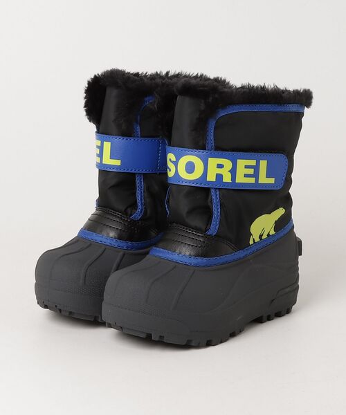 SOREL(ソレル)の「SOREL/ キッズ/ リトルキッズスノーコマンダー /ソレル(ブーツ・キッズ・ピンク系その他/ピンク/レッド/ブラック・20.5cm/21.0cm/16.0cm/19.5cm/17.0cm/18.0cm)」の1枚目の写真