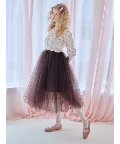 etre loin(エトルワン)の「Lace lined cardigan / レースラインカーディガン(カーディガン/ボレロ・レディース・グレー/ホワイト/グリーン・M)」の20枚目の写真