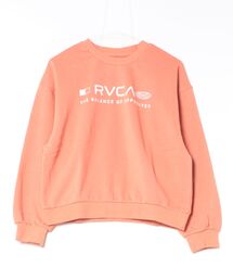 RVCA ウィメンズ ALL INFO CREW トレーナー 【2026年秋冬モデル】