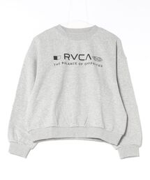 RVCA ウィメンズ ALL INFO CREW トレーナー 【2026年秋冬モデル】