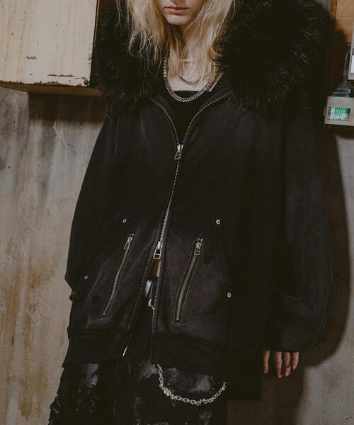 FR(13)NDS(フレンズ)の「FR(13)NDS/フレンズ/FUR HOODIE(パーカー・メンズ・ブラック系その他/グレー/ブラック・L/M)」の6枚目の写真