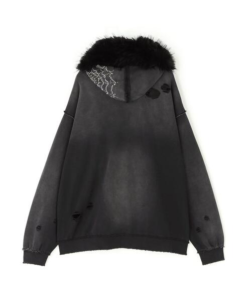 FR(13)NDS(フレンズ)の「FR(13)NDS/フレンズ/FUR HOODIE(パーカー・メンズ・ブラック系その他/グレー/ブラック・L/M)」の17枚目の写真