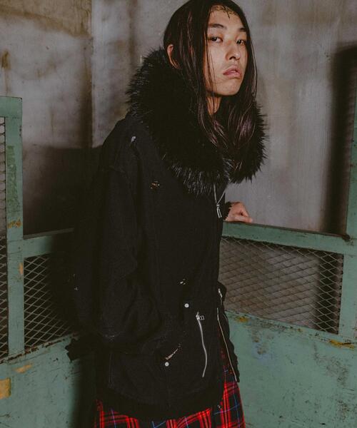 FR(13)NDS(フレンズ)の「FR(13)NDS/フレンズ/FUR HOODIE(パーカー・メンズ・ブラック系その他/グレー/ブラック・L/M)」の22枚目の写真