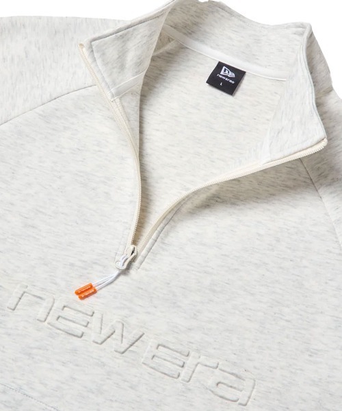 NEW ERA(ニューエラ)の「【NEW ERA】テック スウェット ハーフジップ プルオーバー Emboss Logo ゴルフ / 3カラー(スウェット・メンズ・ダークグレー/オートミール/ブラック・M/L)」の17枚目の写真