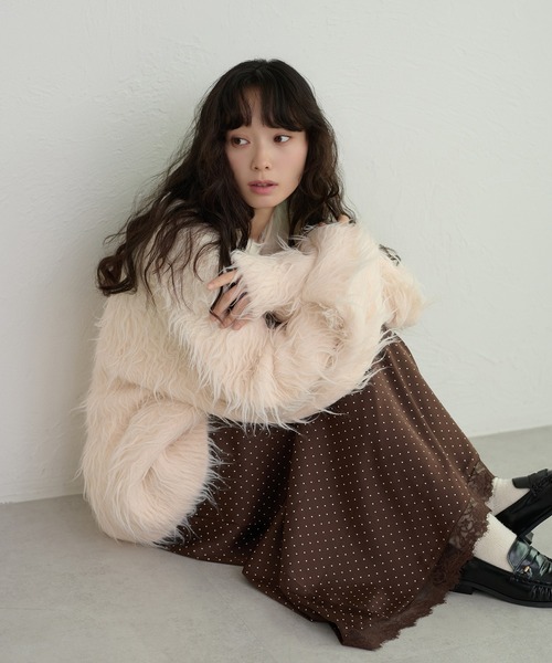 apres jour clair(アプレジュールクレア)の「【apres jour clair】グラデーションリボンニット(ニット/セーター・レディース・ベビーピンク/ブラウン系その他/ブルー系その他/キャメル・X-LARGE/フリー)」の19枚目の写真