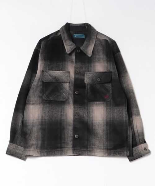 IO（イオ）（イオ）の「BEVERLY HILLS POLO CLUB / シャギーチェックシャツＣＰＯシャツ(BHPC) / 6422-3142（シャツ/ブラウス・レディース・ブルー/ブラウン/ブラック/カーキ・LARGE/X-LARGE/MEDIUM）」の2枚目の写真