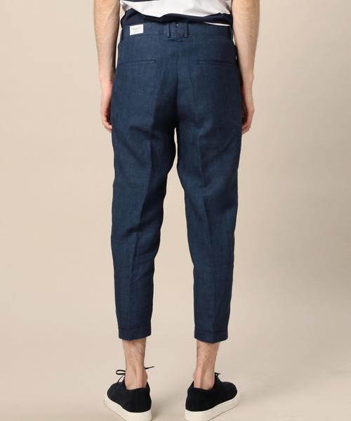 BEAUTY&YOUTH UNITED ARROWS(ビューティーアンドユースユナイテッドアローズ)の「BY デラヴェ 1プリーツ アンクルパンツ◆(スラックス・メンズ・ネイビー/ダークグレー・SMALL/MEDIUM/X-LARGE/LARGE)」の3枚目の写真