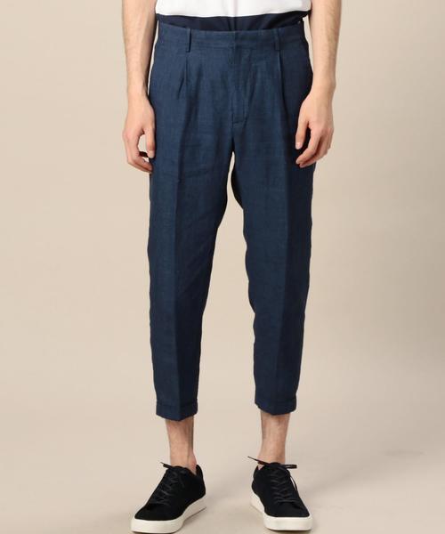 BEAUTY&YOUTH UNITED ARROWS(ビューティーアンドユースユナイテッドアローズ)の「BY デラヴェ 1プリーツ アンクルパンツ◆(スラックス・メンズ・ネイビー/ダークグレー・SMALL/MEDIUM/X-LARGE/LARGE)」の12枚目の写真
