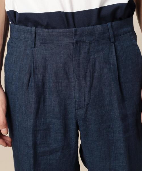 BEAUTY&YOUTH UNITED ARROWS(ビューティーアンドユースユナイテッドアローズ)の「BY デラヴェ 1プリーツ アンクルパンツ◆(スラックス・メンズ・ネイビー/ダークグレー・SMALL/MEDIUM/X-LARGE/LARGE)」の15枚目の写真