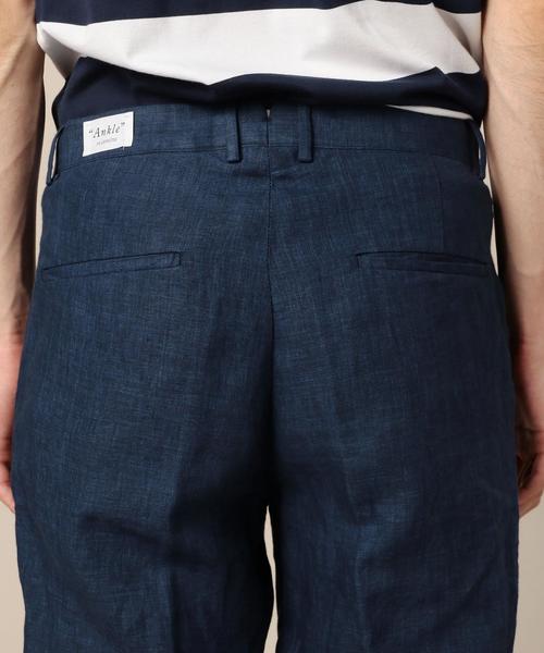 BEAUTY&YOUTH UNITED ARROWS(ビューティーアンドユースユナイテッドアローズ)の「BY デラヴェ 1プリーツ アンクルパンツ◆(スラックス・メンズ・ネイビー/ダークグレー・SMALL/MEDIUM/X-LARGE/LARGE)」の17枚目の写真