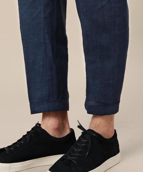 BEAUTY&YOUTH UNITED ARROWS(ビューティーアンドユースユナイテッドアローズ)の「BY デラヴェ 1プリーツ アンクルパンツ◆(スラックス・メンズ・ネイビー/ダークグレー・SMALL/MEDIUM/X-LARGE/LARGE)」の6枚目の写真