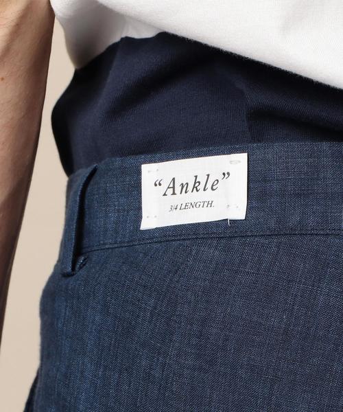 BEAUTY&YOUTH UNITED ARROWS(ビューティーアンドユースユナイテッドアローズ)の「BY デラヴェ 1プリーツ アンクルパンツ◆(スラックス・メンズ・ネイビー/ダークグレー・SMALL/MEDIUM/X-LARGE/LARGE)」の8枚目の写真