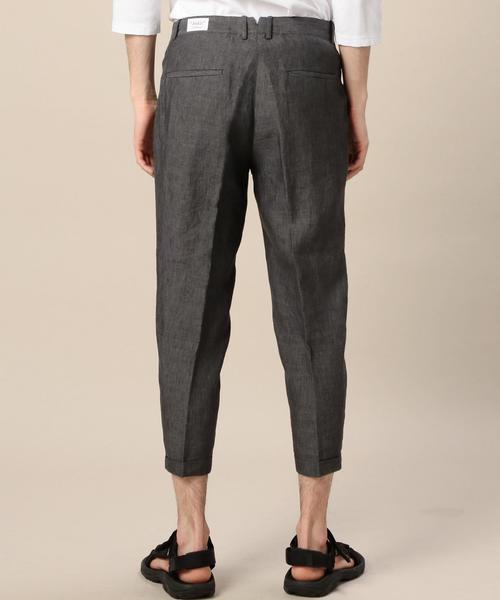 BEAUTY&YOUTH UNITED ARROWS(ビューティーアンドユースユナイテッドアローズ)の「BY デラヴェ 1プリーツ アンクルパンツ◆(スラックス・メンズ・ネイビー/ダークグレー・SMALL/MEDIUM/X-LARGE/LARGE)」の9枚目の写真