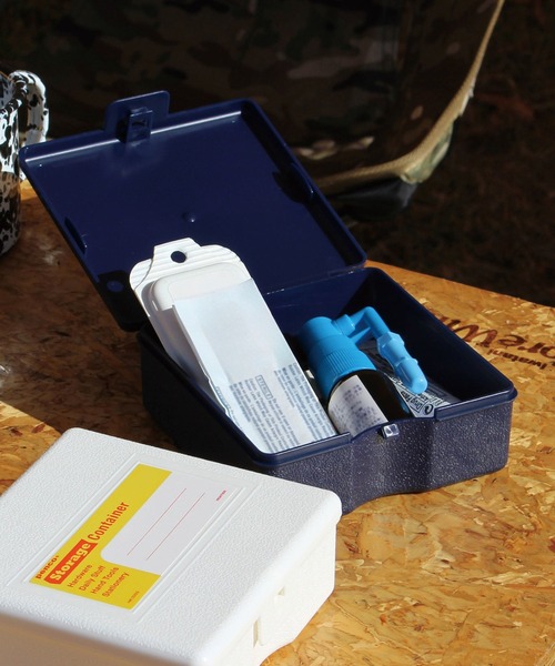 PENCO（ペンコ）の「penco ペンコ ストレージコンテナー 収納ボックス ミニケース SS（収納グッズ・レディース・オレンジ/ネイビー/ホワイト/グリーン/ライトブルー/イエロー/ブラック/ベージュ/クリア・FREE）」の6枚目の写真