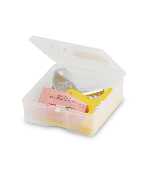 PENCO（ペンコ）の「penco ペンコ ストレージコンテナー 収納ボックス ミニケース SS（収納グッズ・レディース・オレンジ/ネイビー/ホワイト/グリーン/ライトブルー/イエロー/ブラック/ベージュ/クリア・FREE）」の9枚目の写真