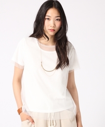 HARE | ２Pセットチュールカットソー(HARE)(Tシャツ/カットソー)