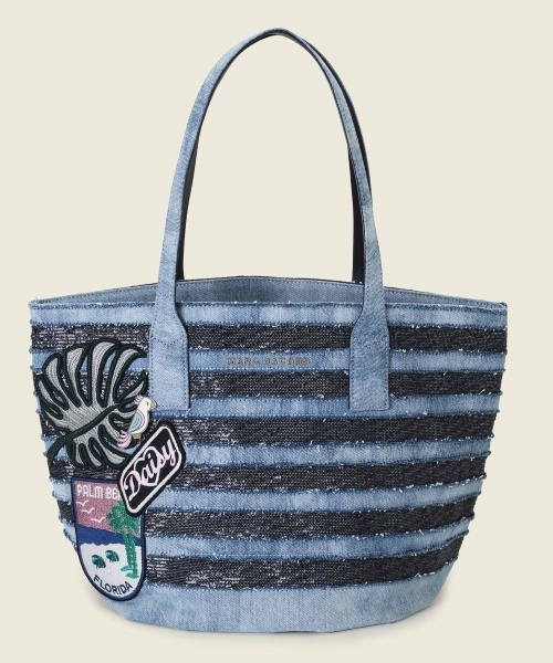MARC JACOBS / WINGMAN / デニムショッピングトートバッグ MARC JACOBS（マークジェイコブス）の「WINGMAN/ウイングマン