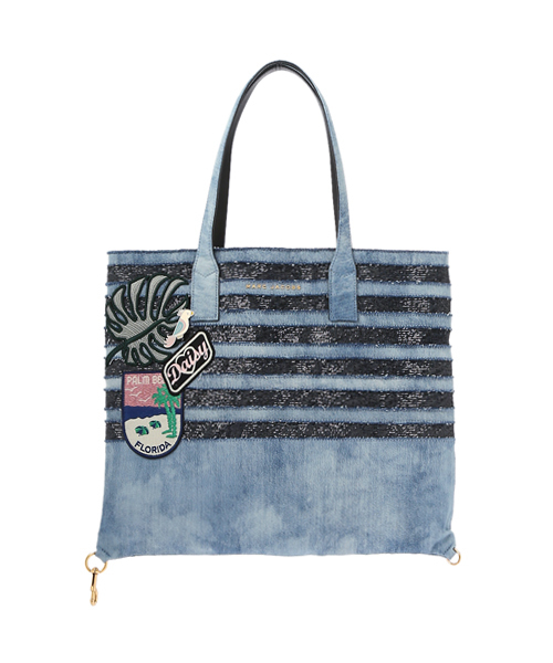 MARC JACOBS / WINGMAN / デニムショッピングトートバッグ MARC JACOBS（マークジェイコブス）の「WINGMAN/ウイングマン