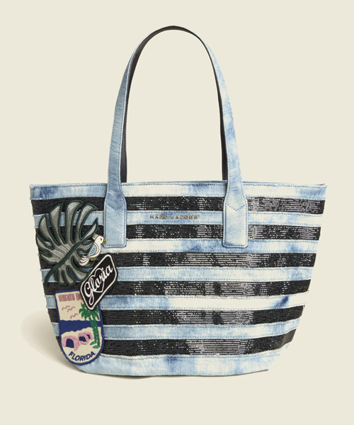 MARC JACOBS / WINGMAN / デニムショッピングトートバッグ MARC JACOBS（マークジェイコブス）の「WINGMAN/ウイングマン