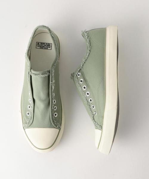 coen(コーエン)の「キャンバススリッポンスニーカー(メンズ)(スリッポン・メンズ・ネイビー/オリーブ/ホワイト/ライトグレー・SMALL/LARGE/MEDIUM)」の13枚目の写真