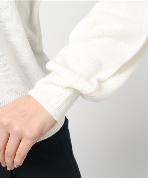 Heather（ヘザー）の「12ゲージVニットプルオーバー  748550（ニット/セーター・レディース・ホワイト/ネイビー/ピンク/その他/レッド・FREE）」の16枚目の写真