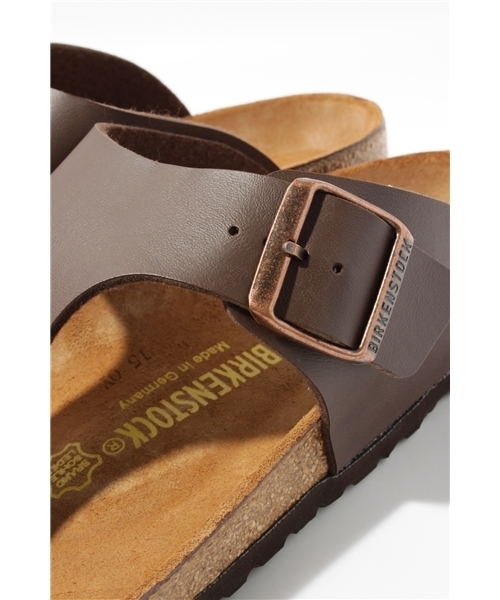 BIRKENSTOCK（ビルケンシュトック）の「RAMSES/ラムゼス ダークブラウン (MEN&WOMEN)（サンダル・メンズ・ダークブラウン・39/40/41/42/43/44/45/46/35/36/37/38）」の7枚目の写真