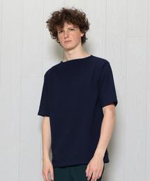 SAINT JAMES | ＜SAINT JAMES＞OUESSANT SOLID SHORT SLEEVE/ｶｯﾄｿｰ(Tシャツ/カットソー)