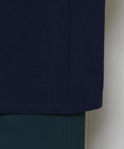 SAINT JAMES（セントジェームス）の「＜SAINT JAMES＞OUESSANT SOLID SHORT SLEEVE/ｶｯﾄｿｰ（Tシャツ/カットソー・メンズ・ホワイト/ネイビー・4/5）」の11枚目の写真