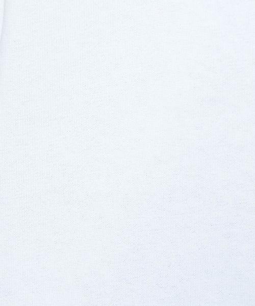 SAINT JAMES（セントジェームス）の「＜SAINT JAMES＞OUESSANT SOLID SHORT SLEEVE/ｶｯﾄｿｰ（Tシャツ/カットソー・メンズ・ホワイト/ネイビー・4/5）」の7枚目の写真