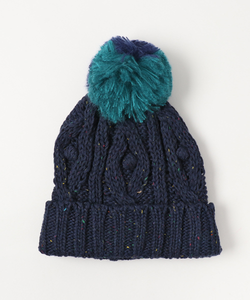 Love Peace Money ラブアンドピースアンドマネー の ケーブルニット帽 ニットキャップ ビーニー Wear