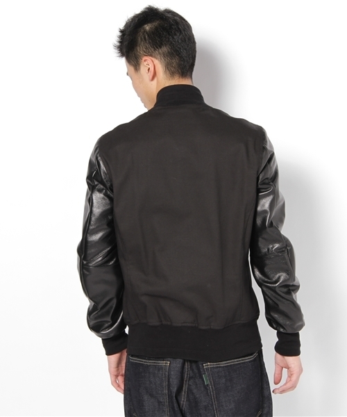 MIDWEST（ミッドウエスト）の「DIET  BUTCHER  SLIM  SKIN スタジャン（スタジャン・メンズ・ブラック/ダークグレー・1/2）」の7枚目の写真