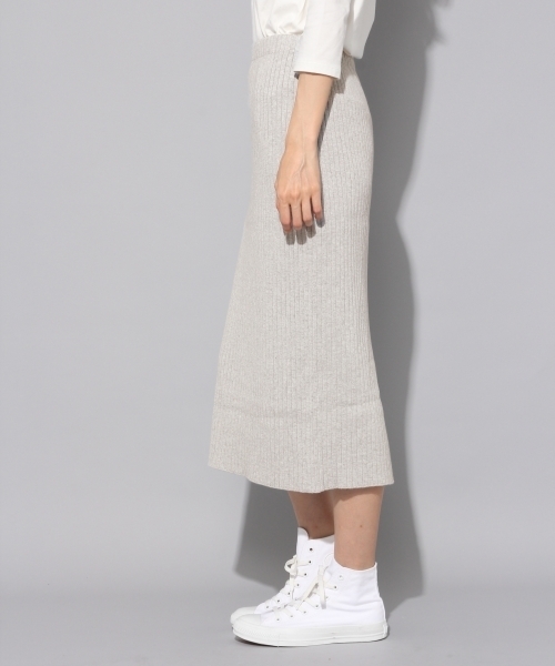 BLISS POINT（ブリスポイント）の「【温度調整素材】リブタイトスカート/766576（スカート・レディース・ネイビー/グレー/スミクロ・MEDIUM/LARGE）」の18枚目の写真