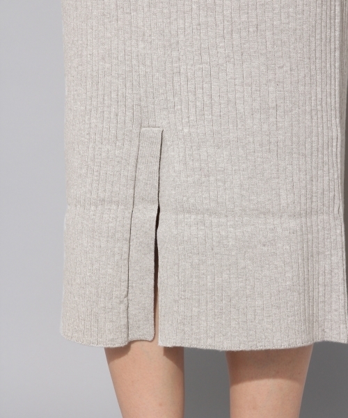 BLISS POINT（ブリスポイント）の「【温度調整素材】リブタイトスカート/766576（スカート・レディース・ネイビー/グレー/スミクロ・MEDIUM/LARGE）」の11枚目の写真