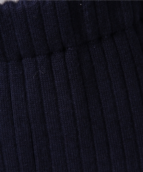 BLISS POINT（ブリスポイント）の「【温度調整素材】リブタイトスカート/766576（スカート・レディース・ネイビー/グレー/スミクロ・MEDIUM/LARGE）」の7枚目の写真