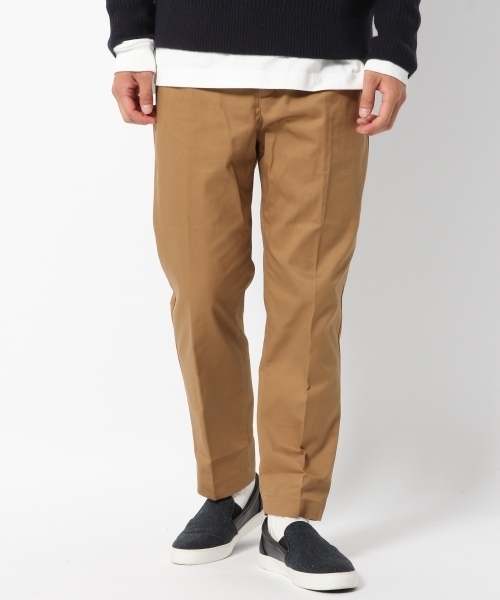 GLOBAL WORK(グローバルワーク)の「チノワイドアンクルテーパード/773202(チノパンツ・メンズ・ブラック/ベージュ/ネイビー/ライトベージュ・LARGE/MEDIUM/SMALL/X-LARGE)」の2枚目の写真