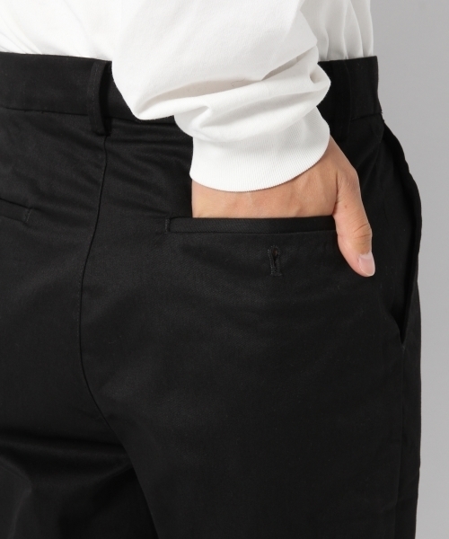 GLOBAL WORK(グローバルワーク)の「チノワイドアンクルテーパード/773202(チノパンツ・メンズ・ブラック/ベージュ/ネイビー/ライトベージュ・LARGE/MEDIUM/SMALL/X-LARGE)」の11枚目の写真