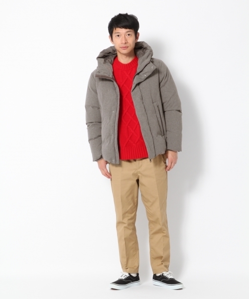 GLOBAL WORK(グローバルワーク)の「チノワイドアンクルテーパード/773202(チノパンツ・メンズ・ブラック/ベージュ/ネイビー/ライトベージュ・LARGE/MEDIUM/SMALL/X-LARGE)」の12枚目の写真